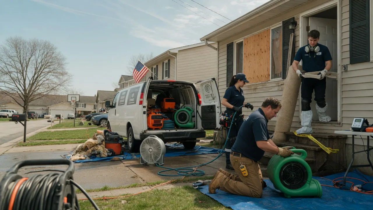 Water Damage Restoration in Sandy Hook, VA near me